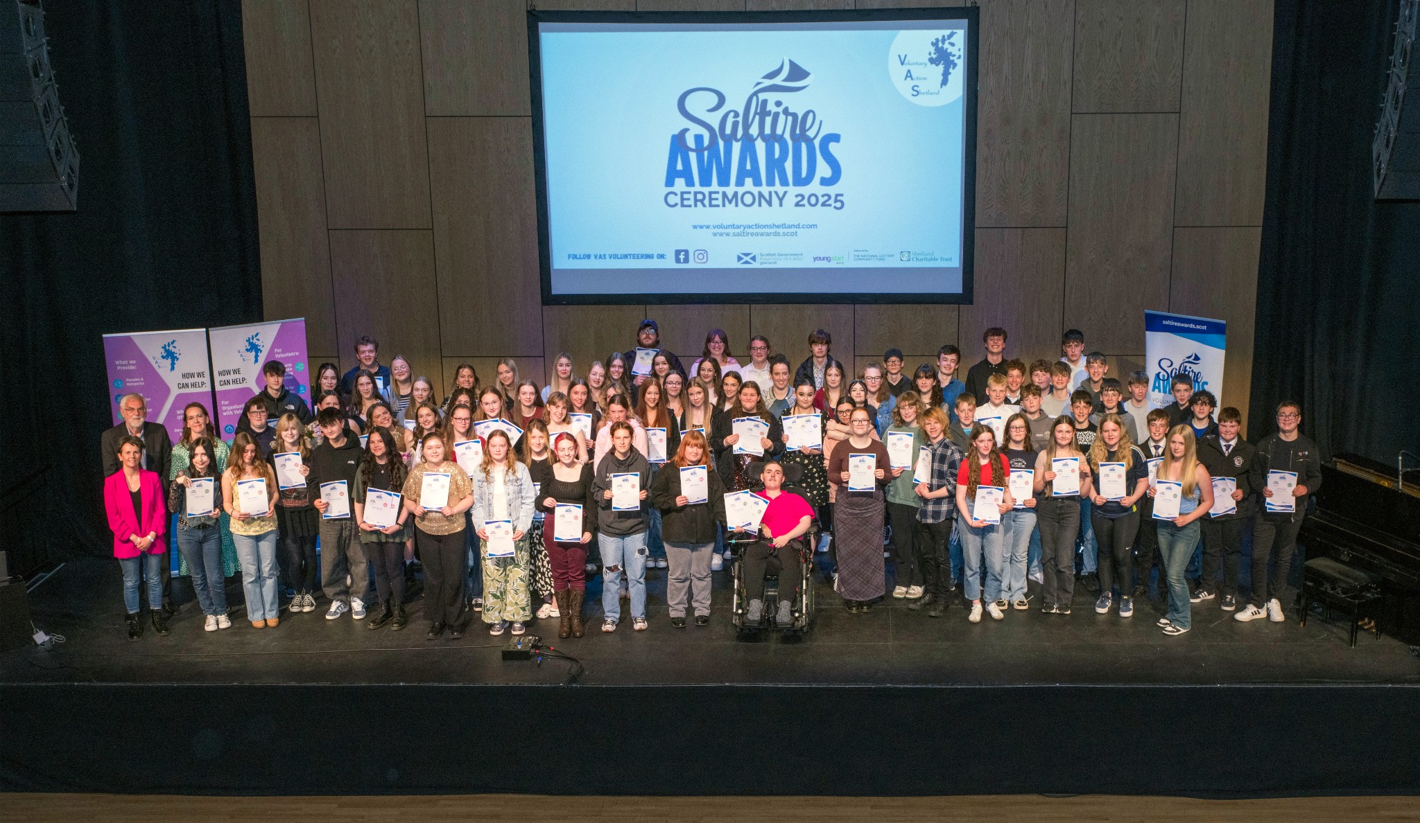 Saltire Awards Ceremony 2025 | Voluntary Action Shetland
